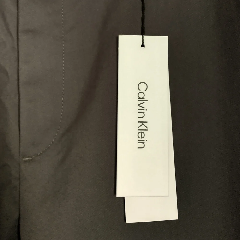 Calvin Klein Men's Modern Stretch Trouser Waist Size 34 Grey Pant